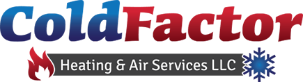 cold factor heating and air logo